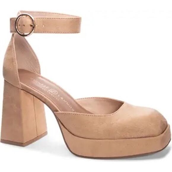 Chinese Laundry Oaklen Ankle Strap Platform Pump for Women - Size 10, Stylish - Picture 9 of 9